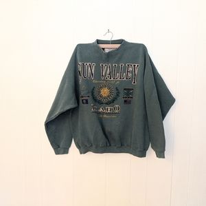 Vintage 90's Sun Valley Idaho Crewneck Sweatshirt